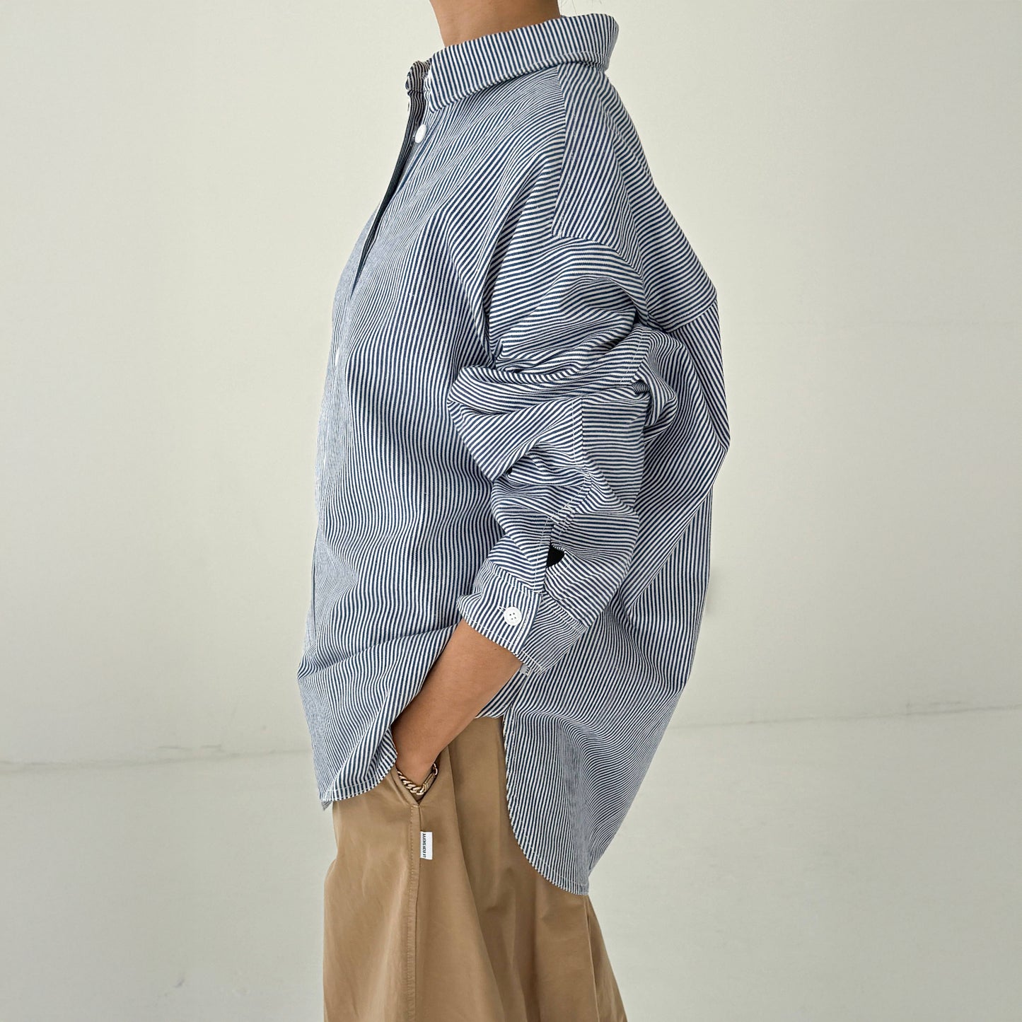 Le Bon Shoppe Blue Stripe Owen Shirt