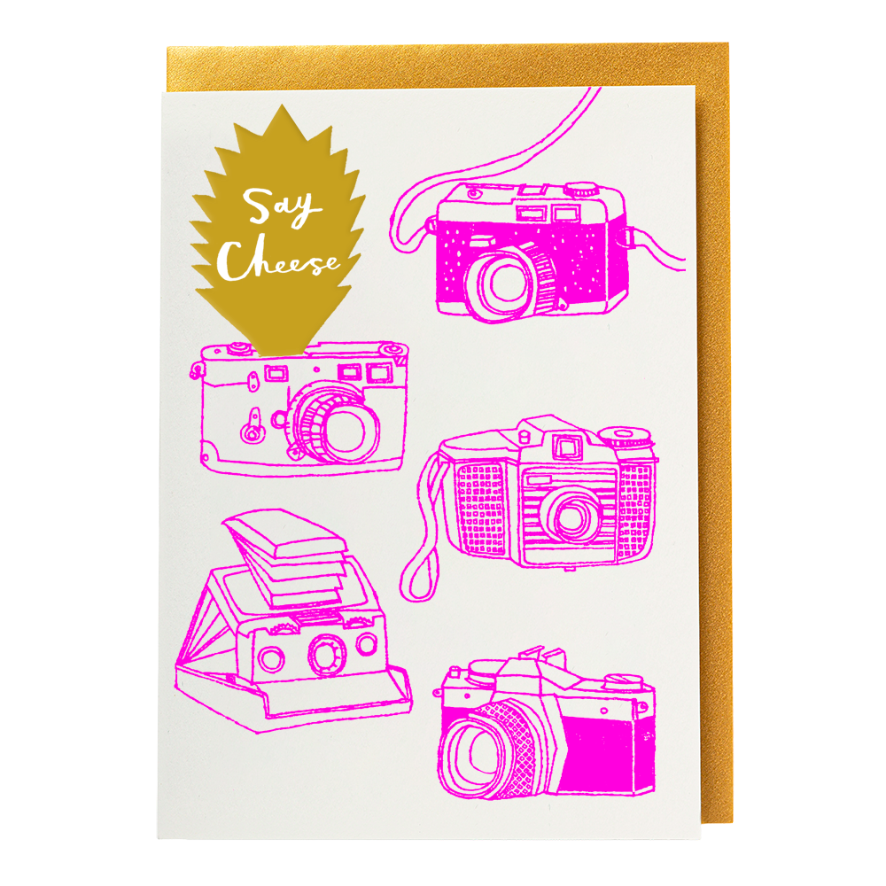 Say Cheese Greeting Card