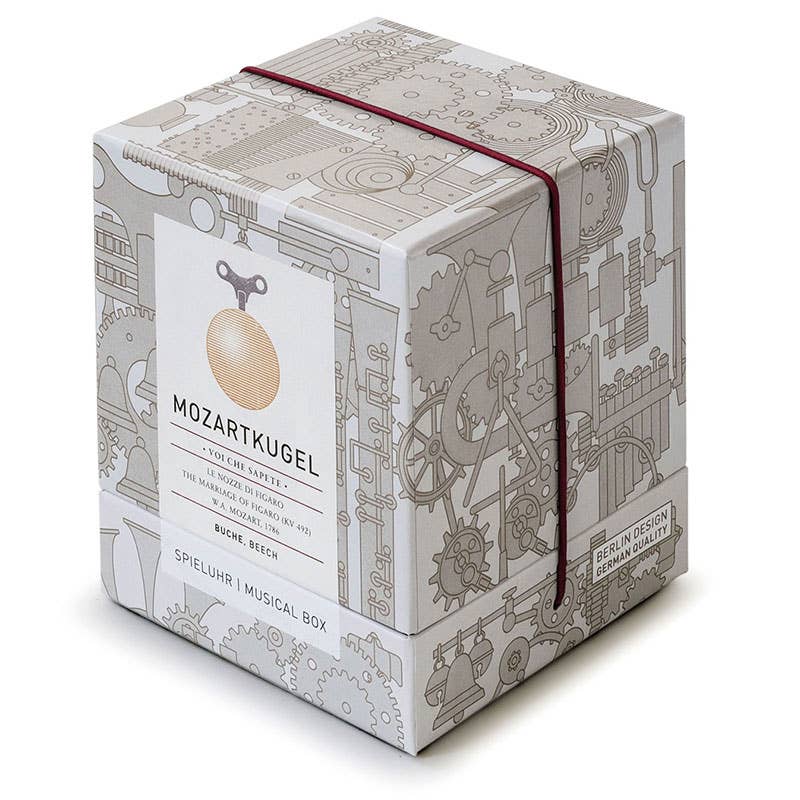 Mozartkugel Beech Music Box