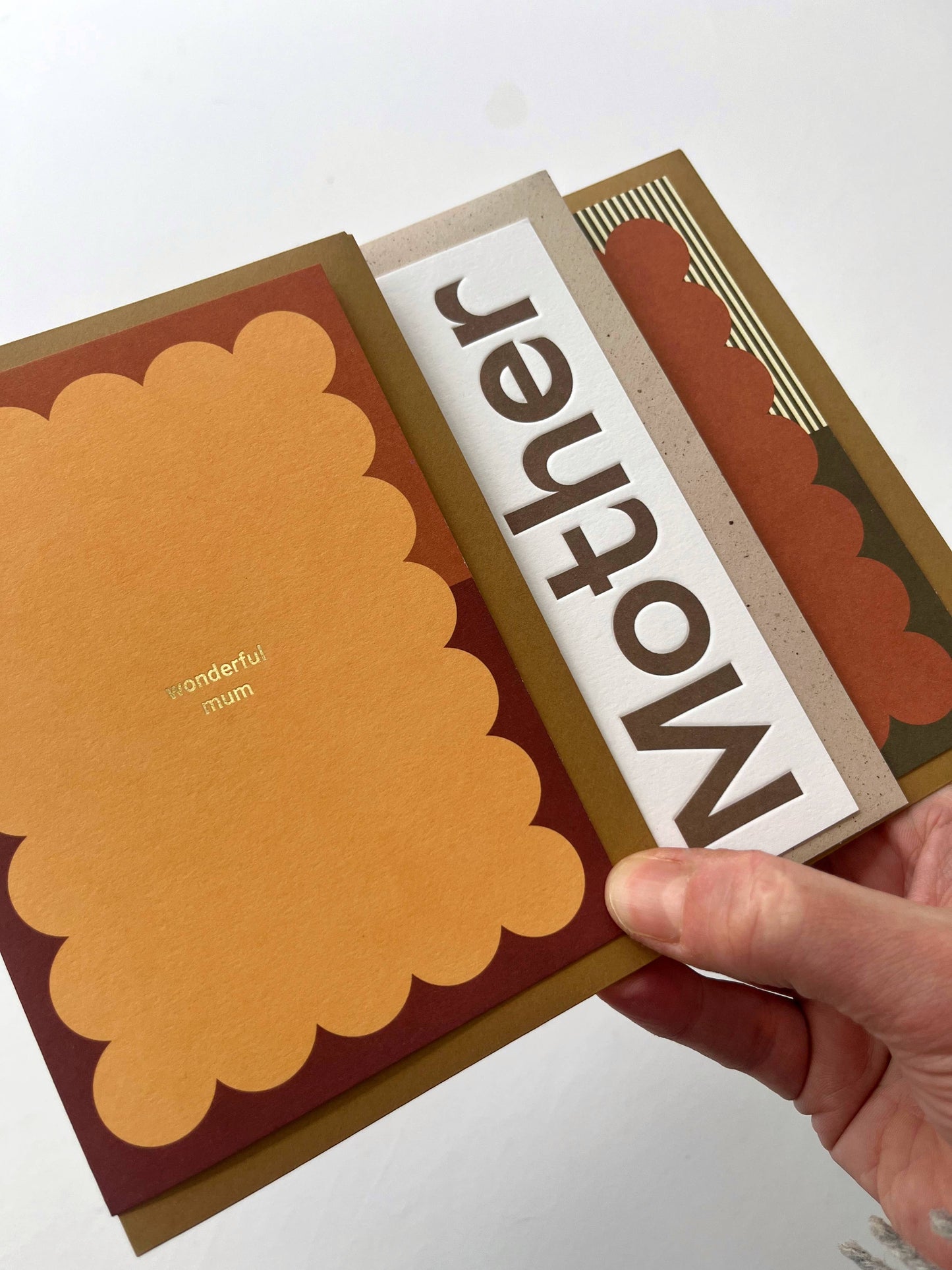 Wonderful Mum Foiled Greeting Card