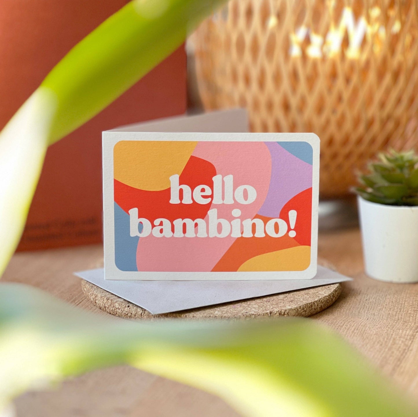 Hello Bambino Greeting Card