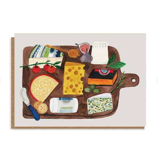 Cheeseboard Greeting Card