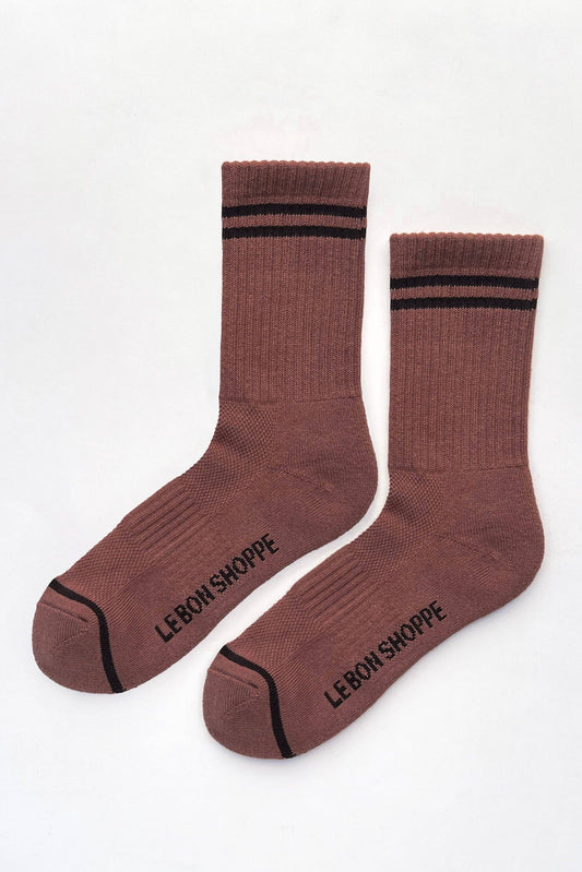Le Bon Shoppe Clay Boyfriend Socks