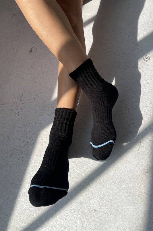 Le Bon Shoppe Black Swing Socks