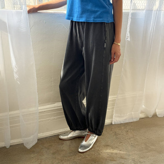 Le Bon Shoppe Almost Black Balloon Pants