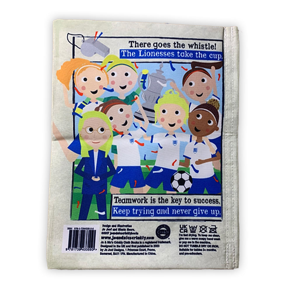 Lionesses Crinkly Newspaper Cloth Book