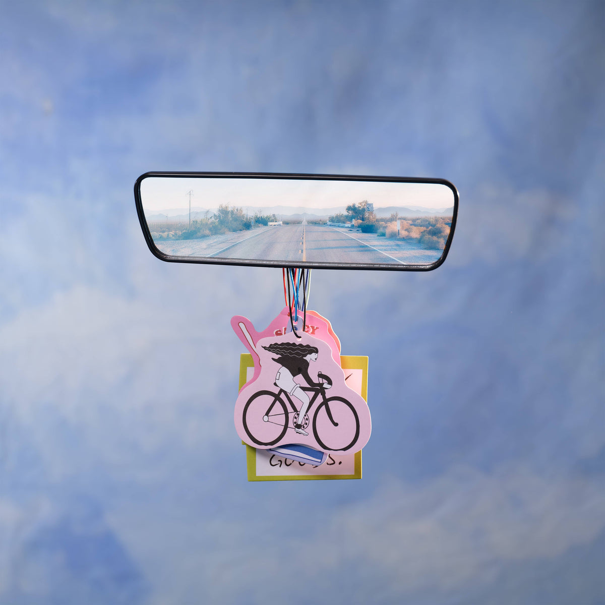 Pink Bike Air Freshener