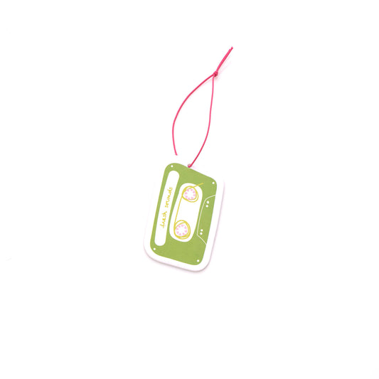 Green Cassette Air Freshener