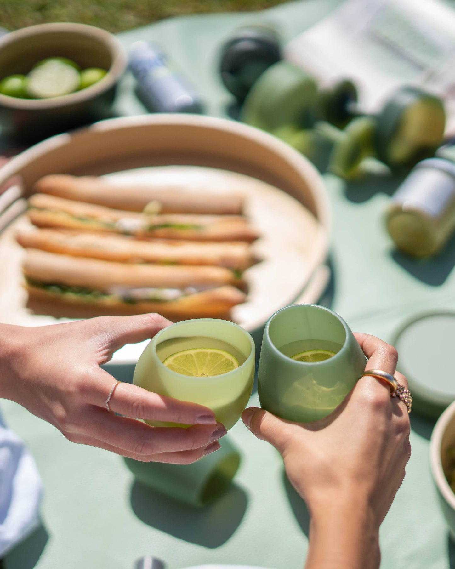 Sage + Olive Fegg Silicone Unbreakable Glasses