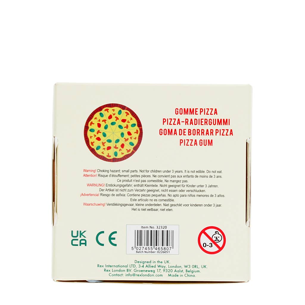 Pizza Eraser (7 Slices)