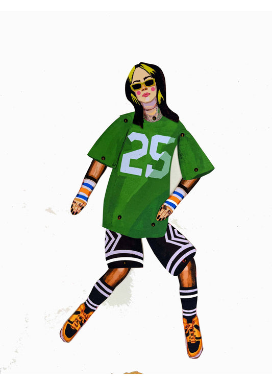 Billie Eilish Cut & Make Pop Idol