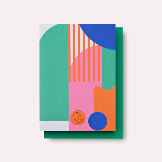 The Completist - Miami Happiest Birthday Greeting Card