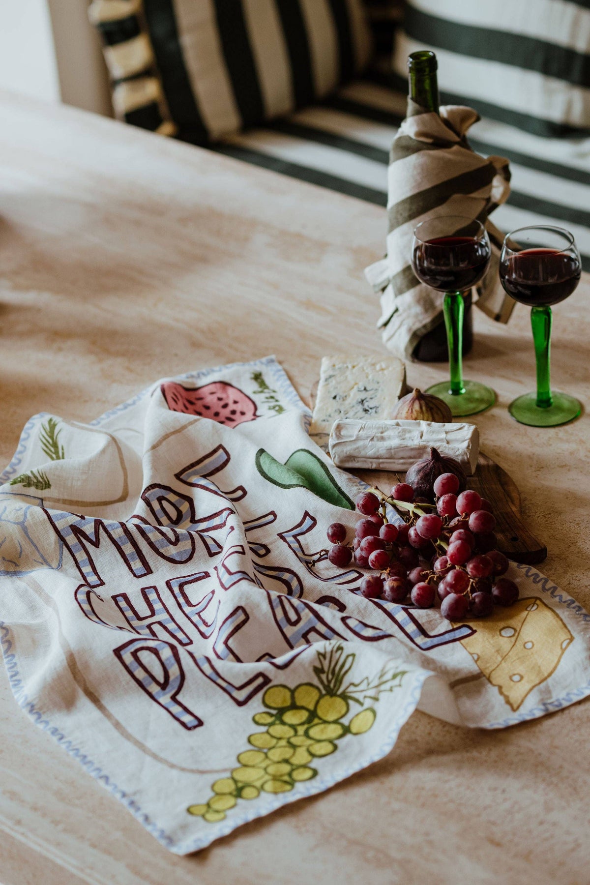 Cheese Tea Towel