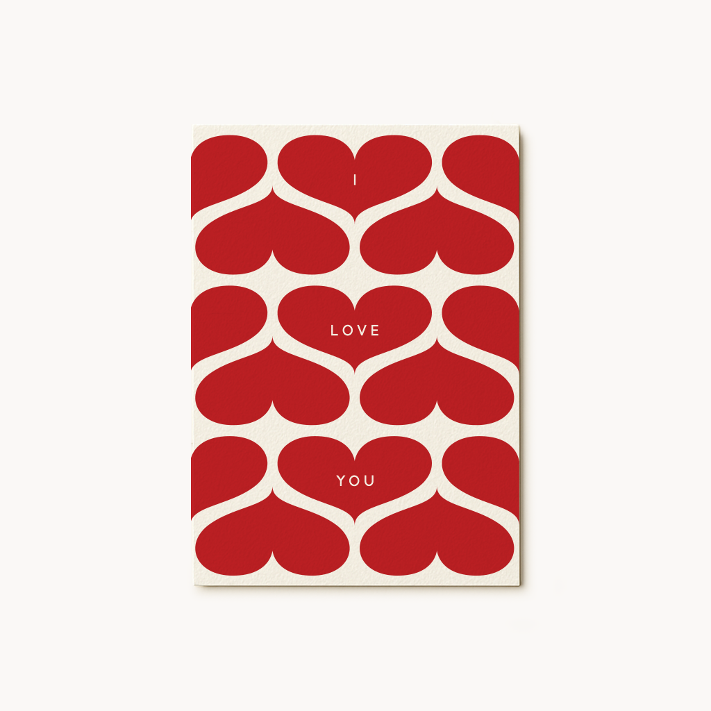 I Love You Greeting Card