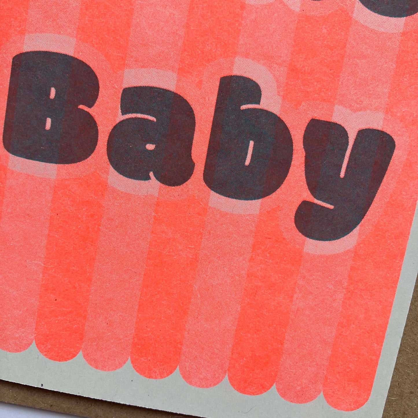 Hello Baby - A6 Riso Greeting Card
