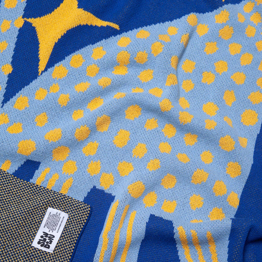 Slowdown Studio Starry Night Mini Blanket