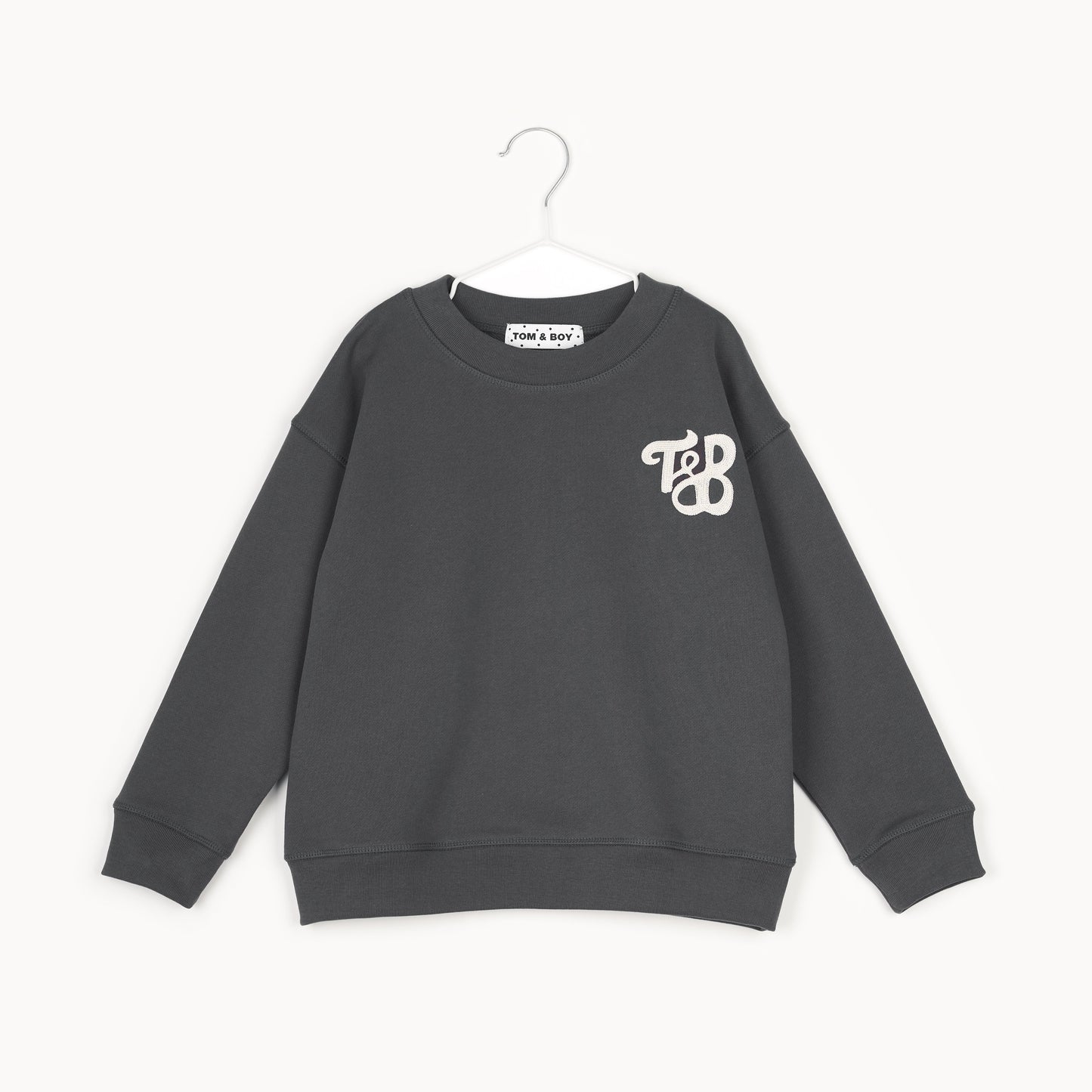 Tom & Boy Charcoal Logo Sweatshirt