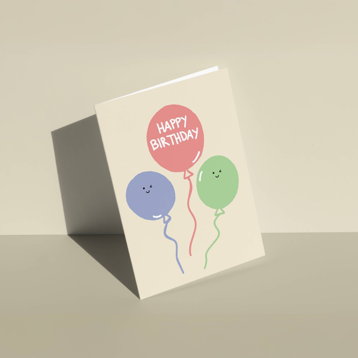 Balloons Birthday Greeting Card