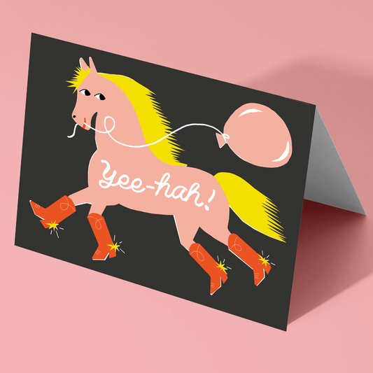 Yee-hah! Greeting Card