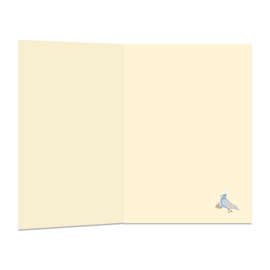 Pigeon Greeting Card