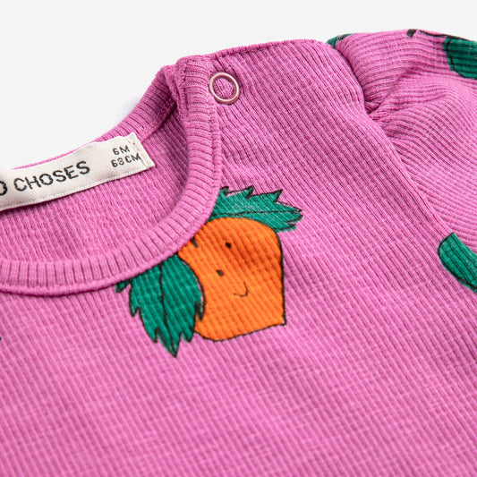 Bobo Choses Baby Tangerine All Over T-Shirt