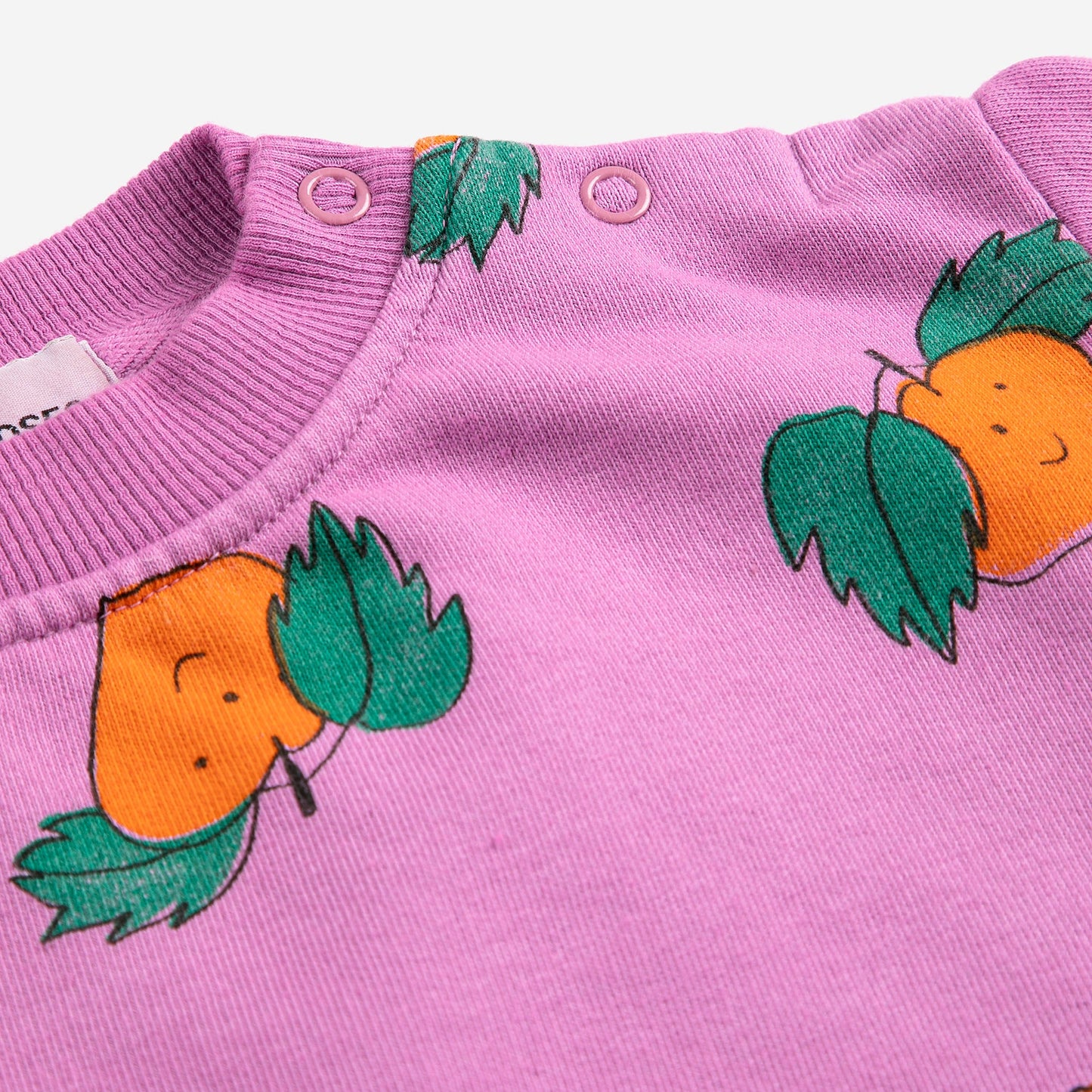 Bobo Choses Baby Tangerine All Over Sweatshirt