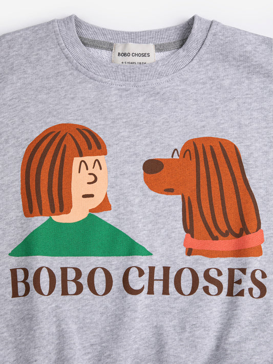 Bobo Choses Friends In A Pickle Sweatshirt