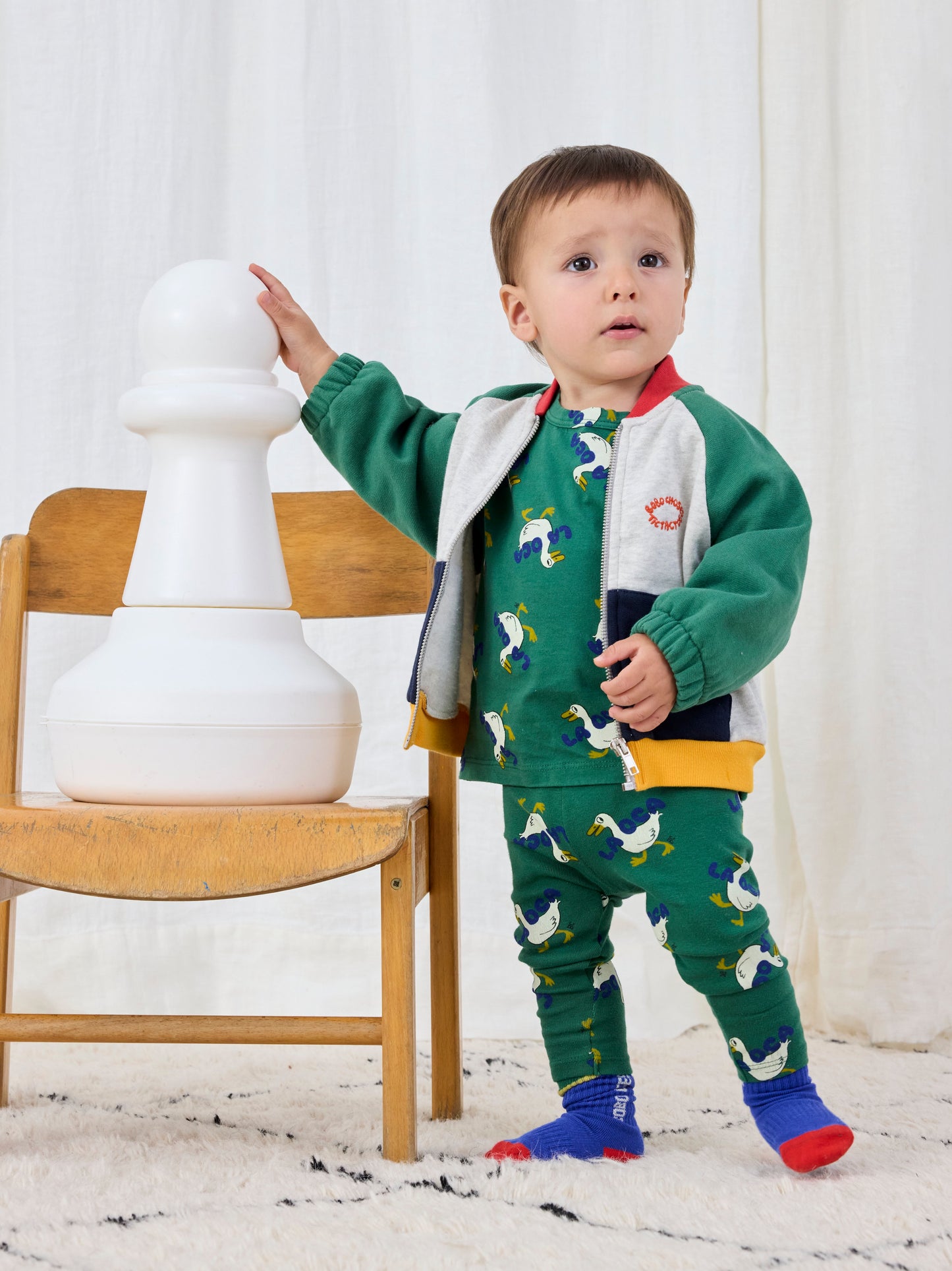Bobo Choses Baby La Oca All Over Leggings