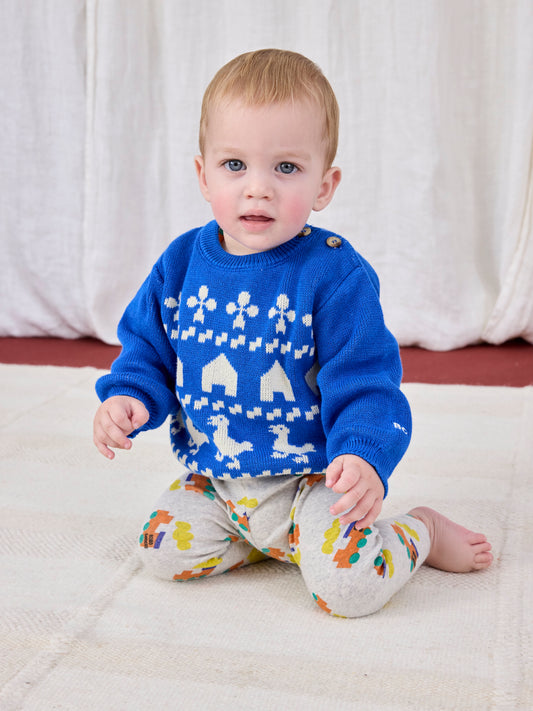 Bobo Choses Baby Farm Jacquard Jumper