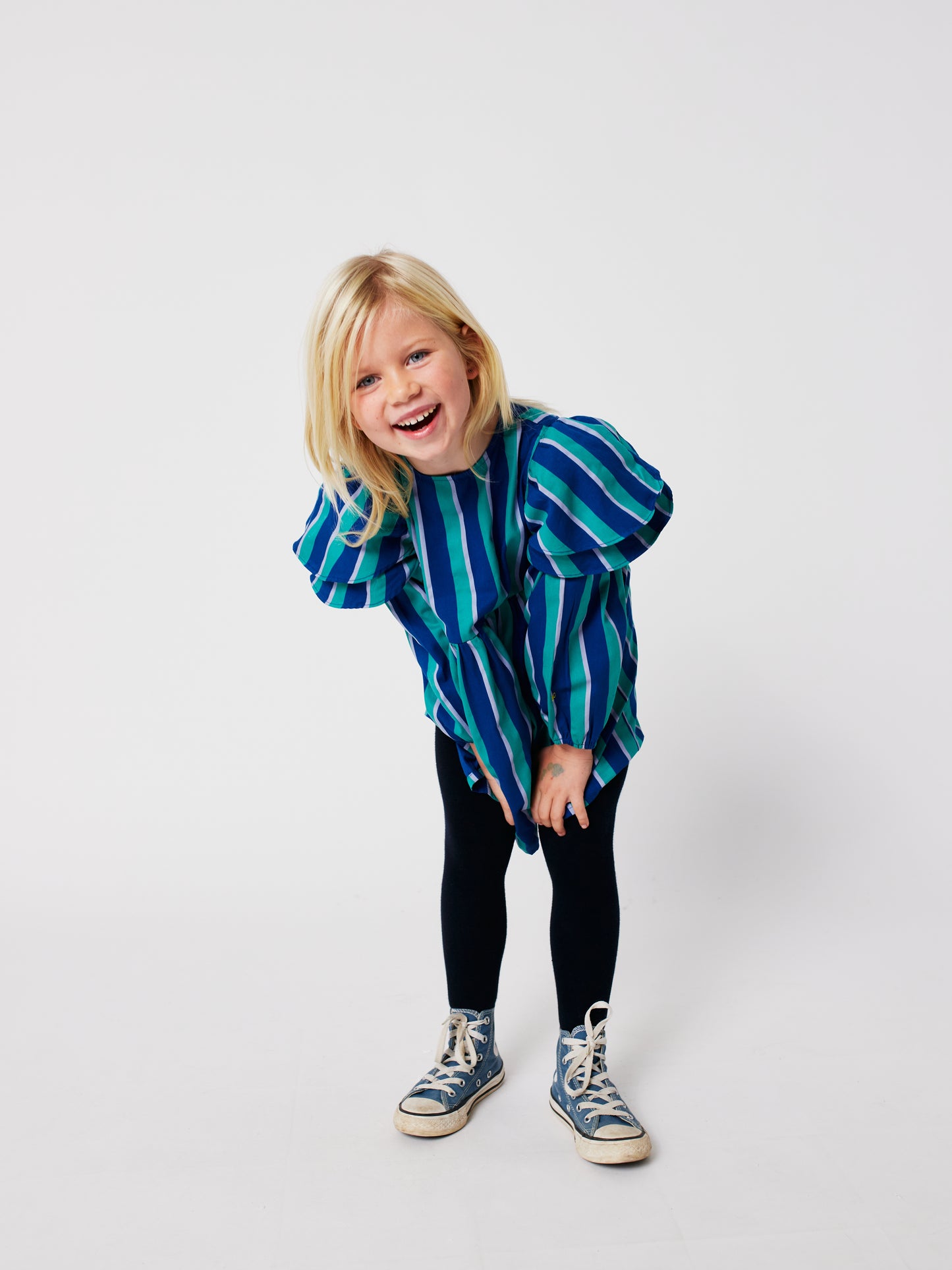 Bobo Choses Striped Woven Dress