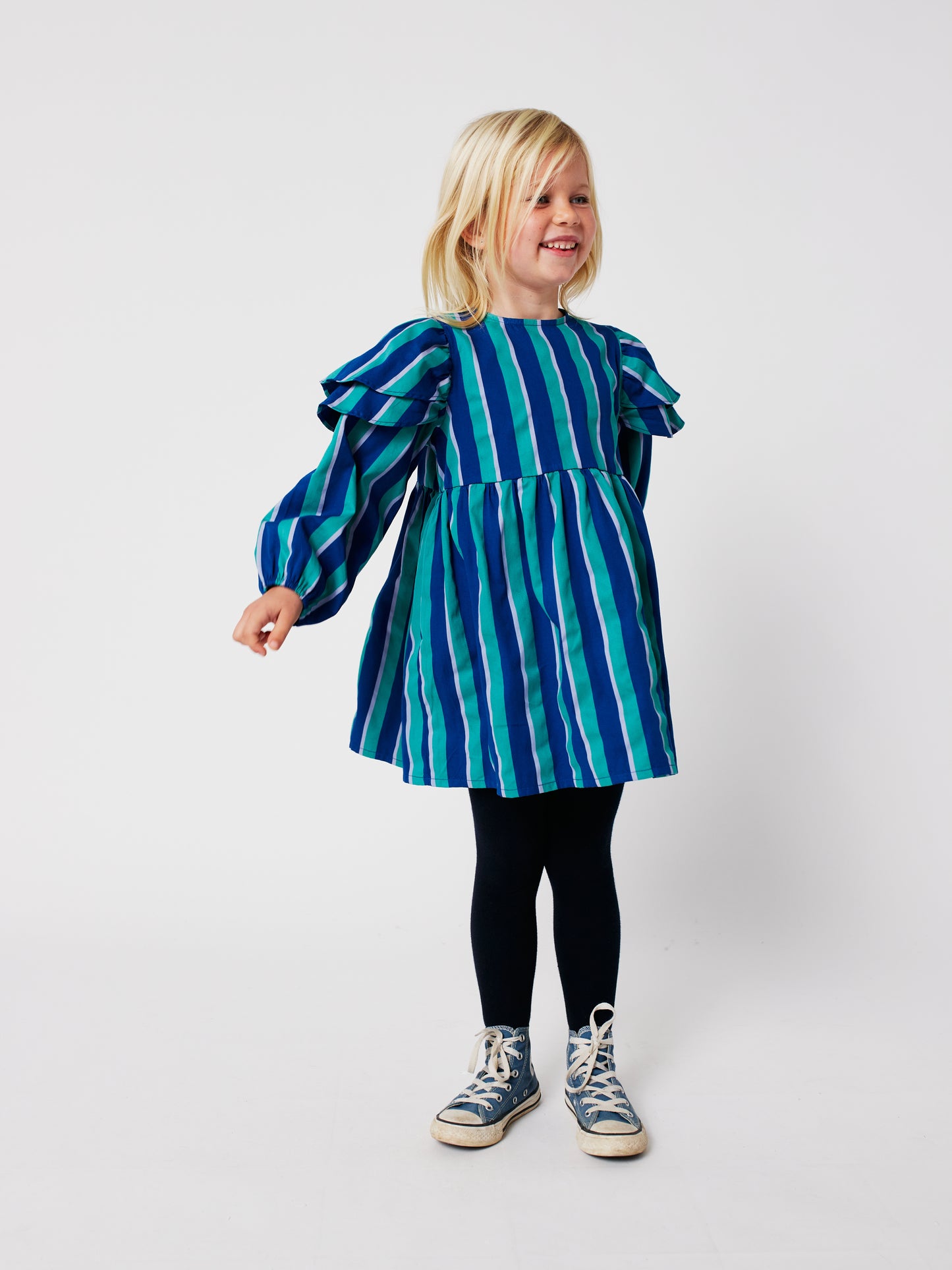 Bobo Choses Striped Woven Dress