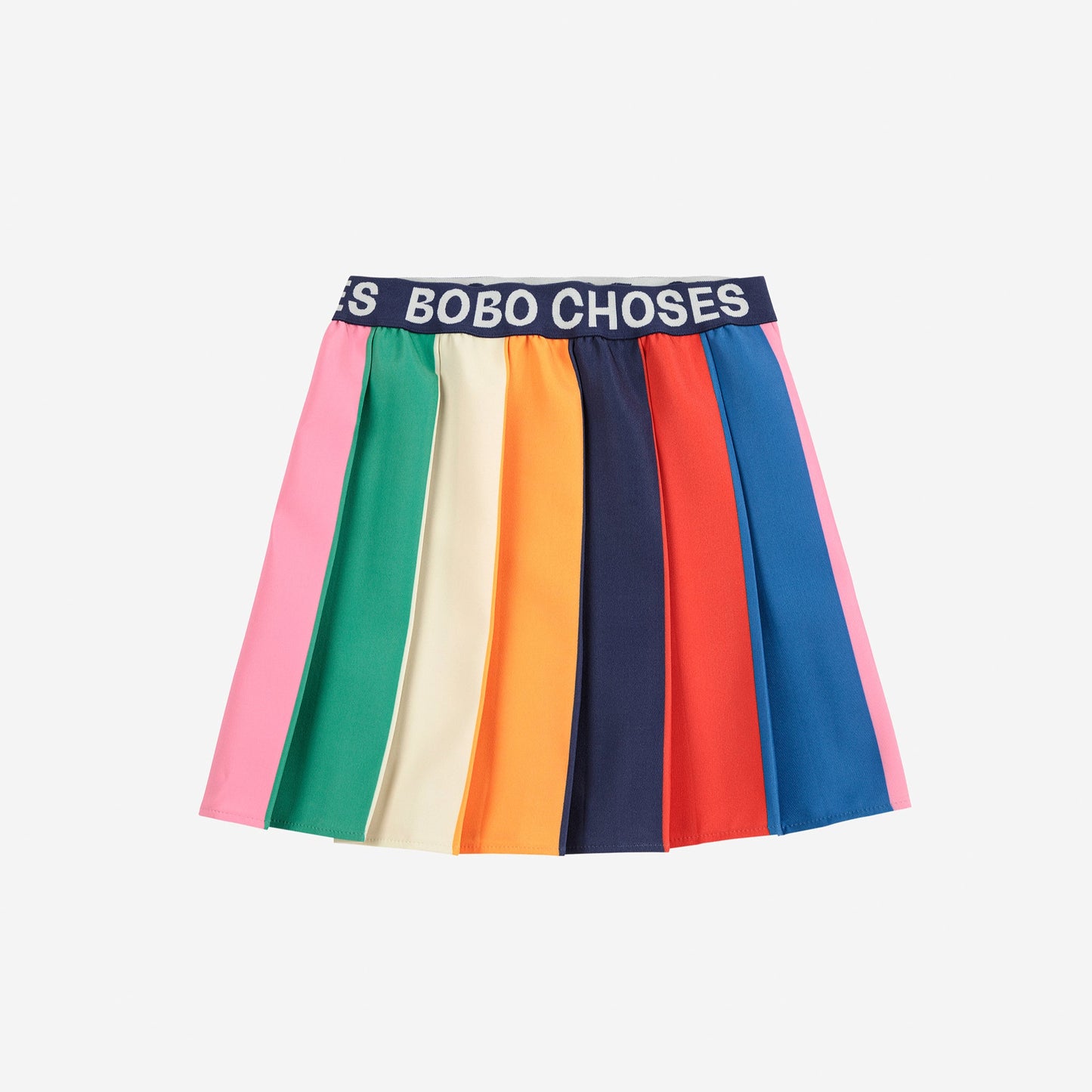 Bobo Choses Colour Block Pleated Skirt