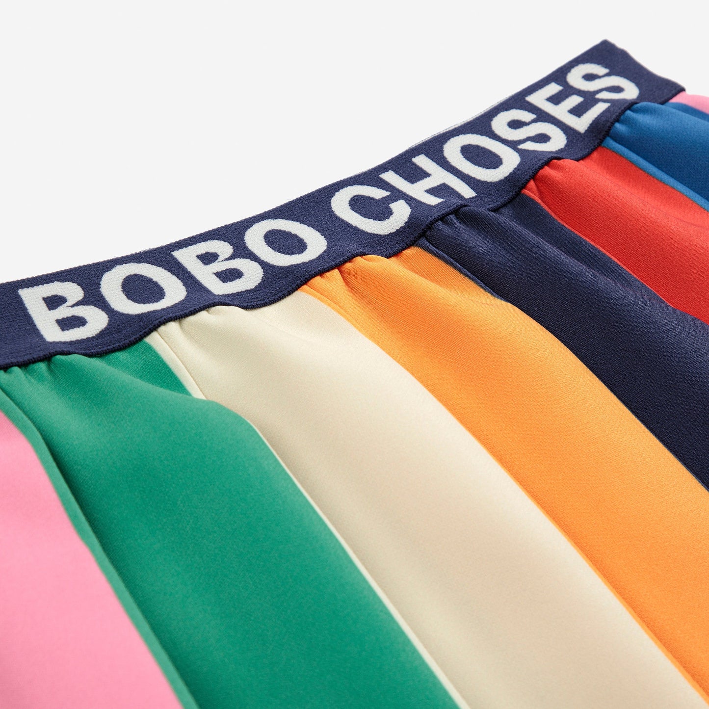 Bobo Choses Colour Block Pleated Skirt