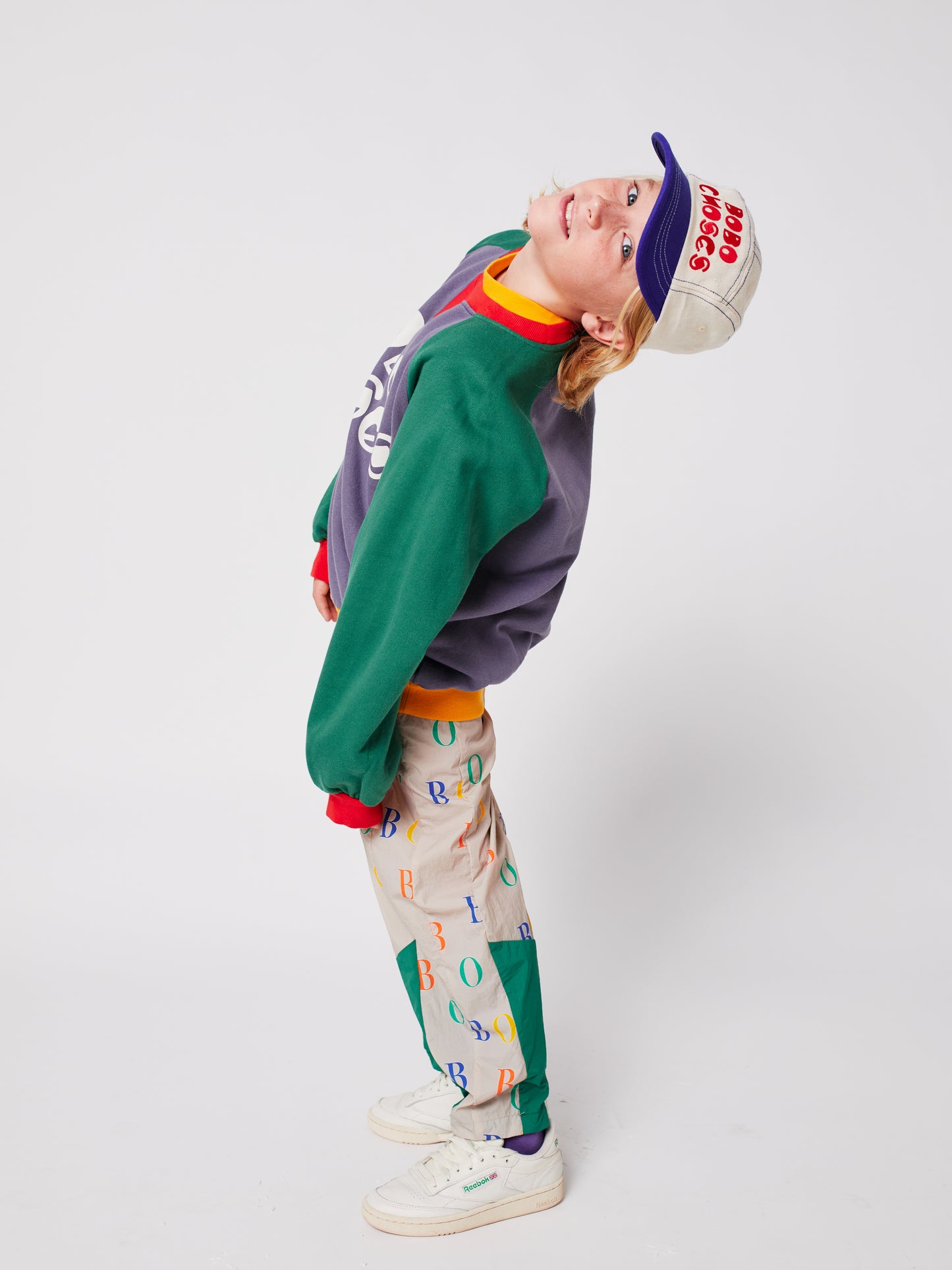 Bobo Choses Colour Block Ranglan Sweatshirt