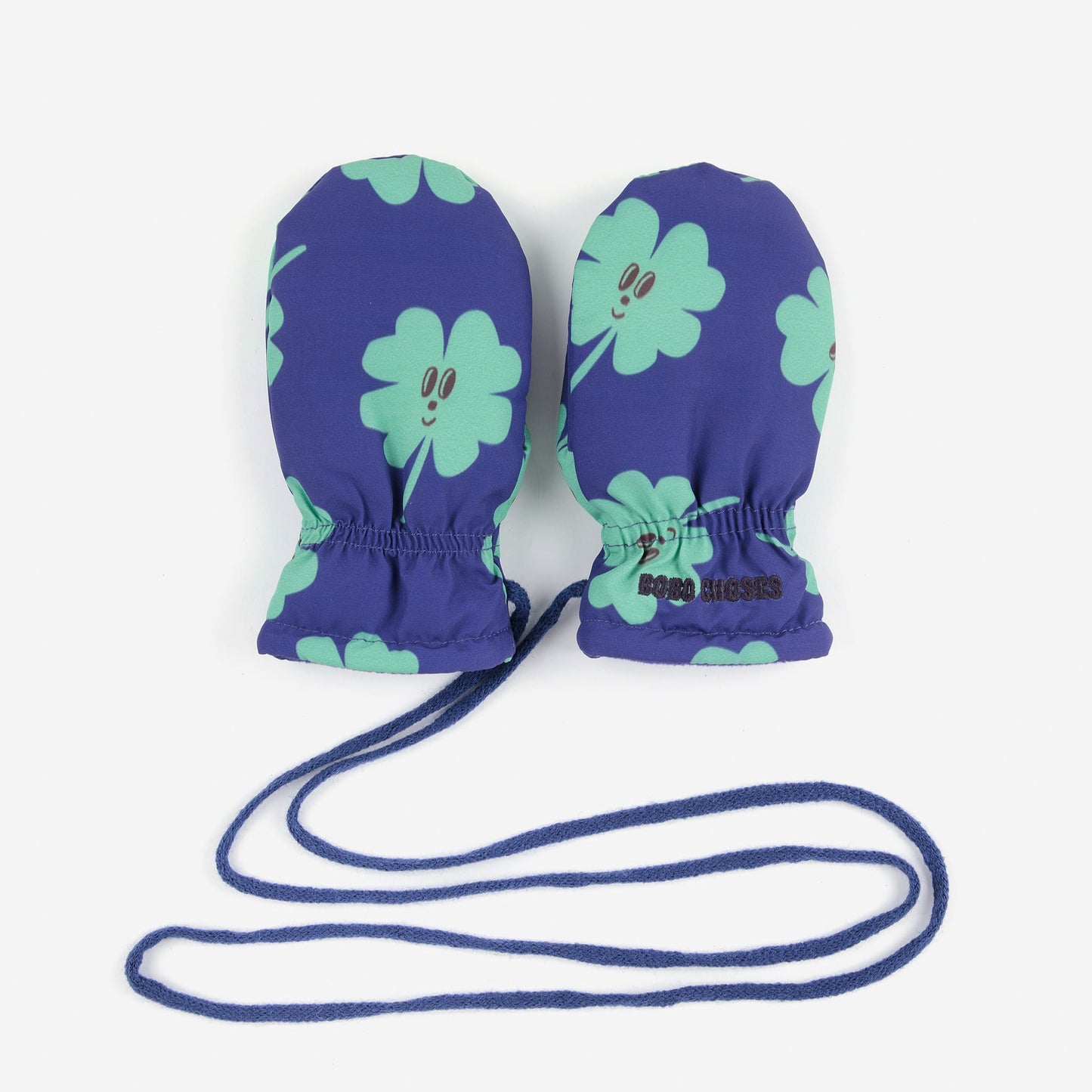 Bobo Choses Baby Lucky Clover Padded Mittens