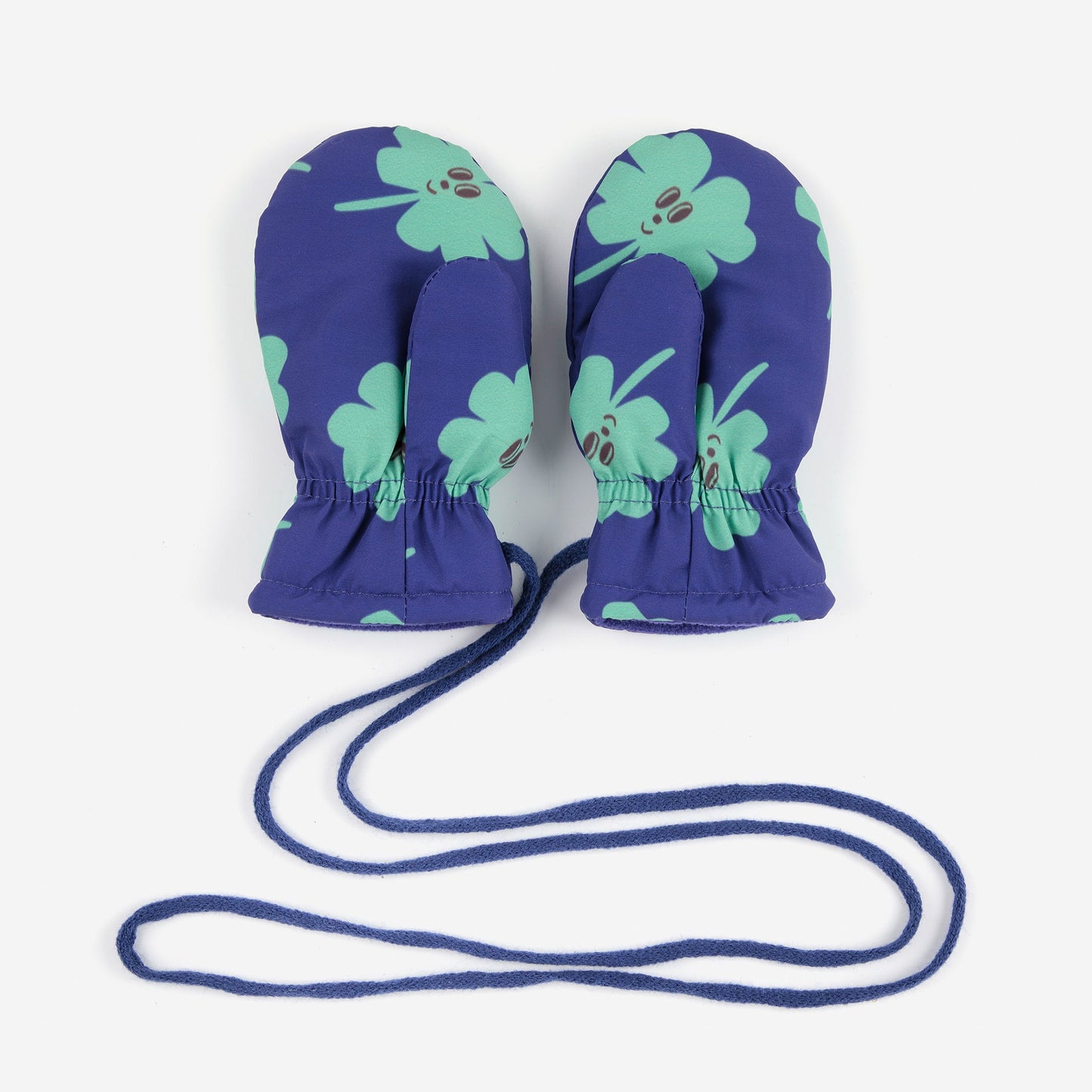 Bobo Choses Baby Lucky Clover Padded Mittens