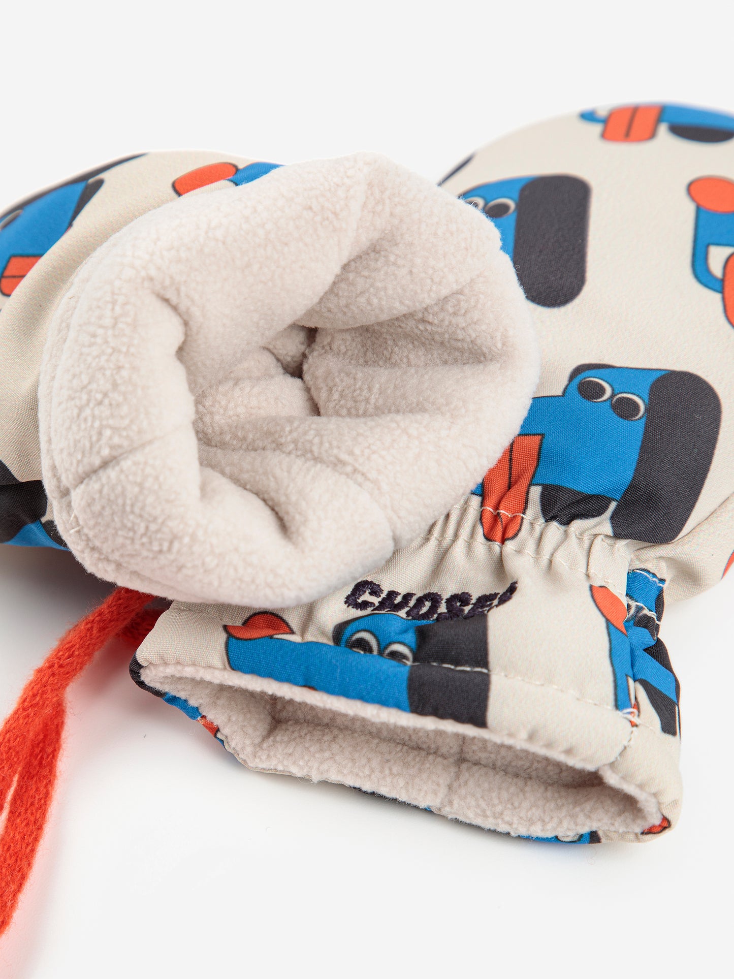 Bobo Choses Baby Doggy Mate Padded Mittens