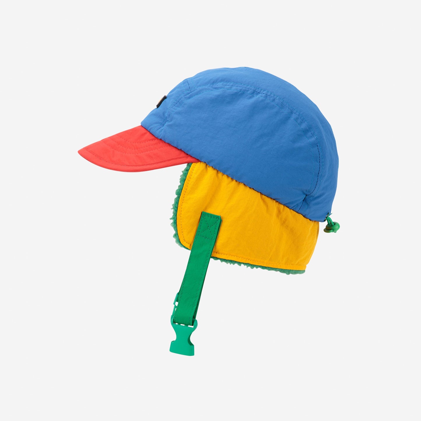 Bobo Choses Blue Colour Block Winter Cap