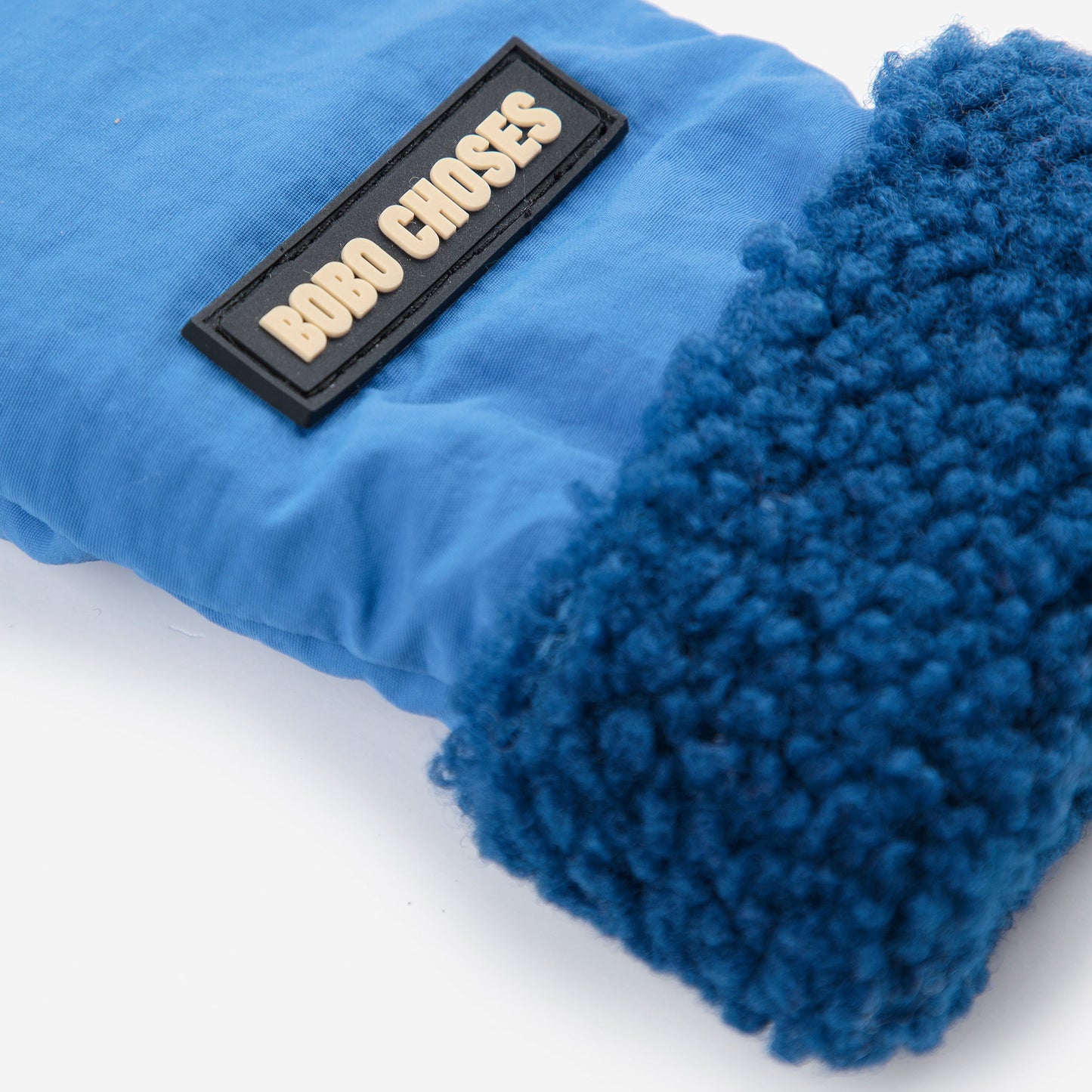 Bobo Choses Blue Bicolour Mittens