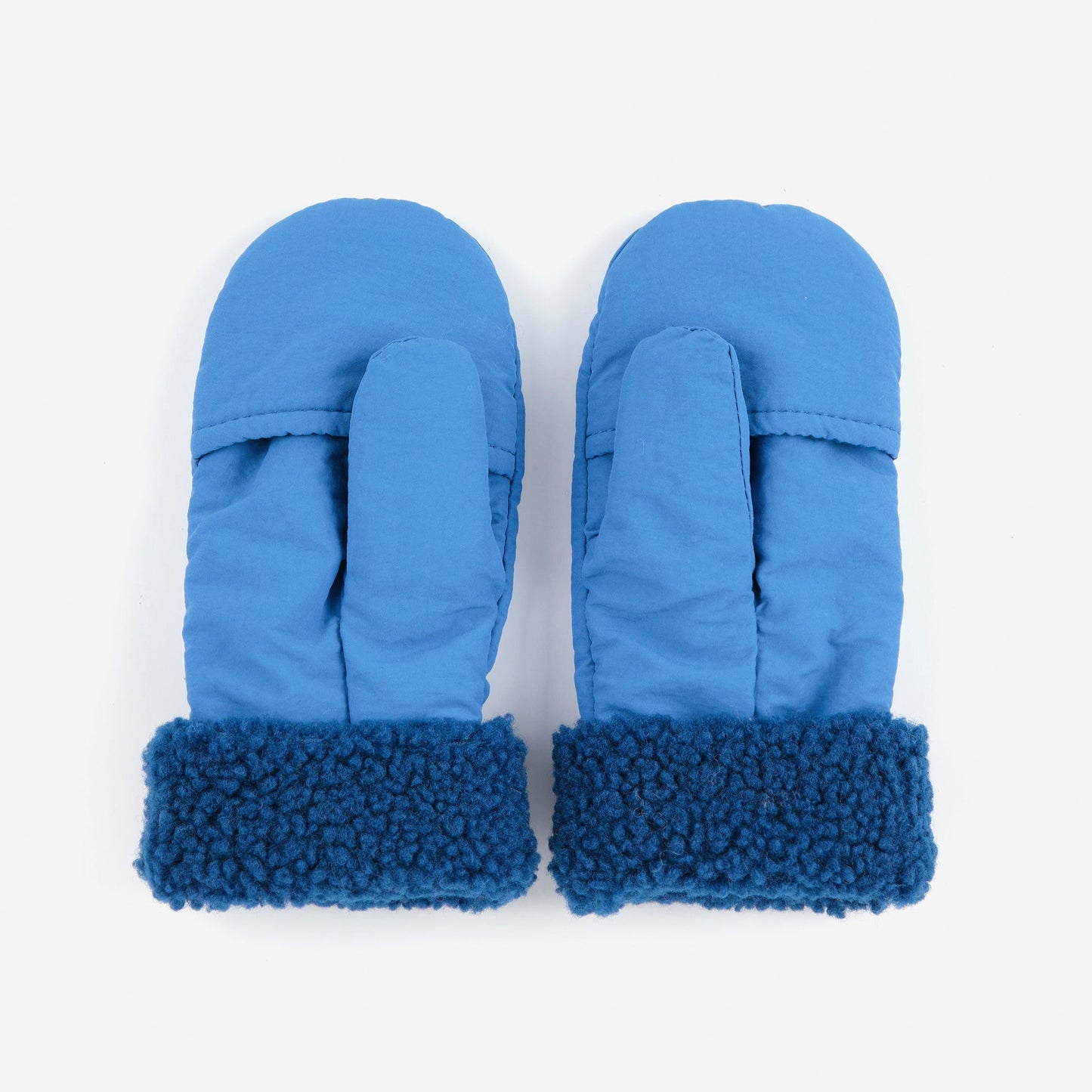 Bobo Choses Blue Bicolour Mittens
