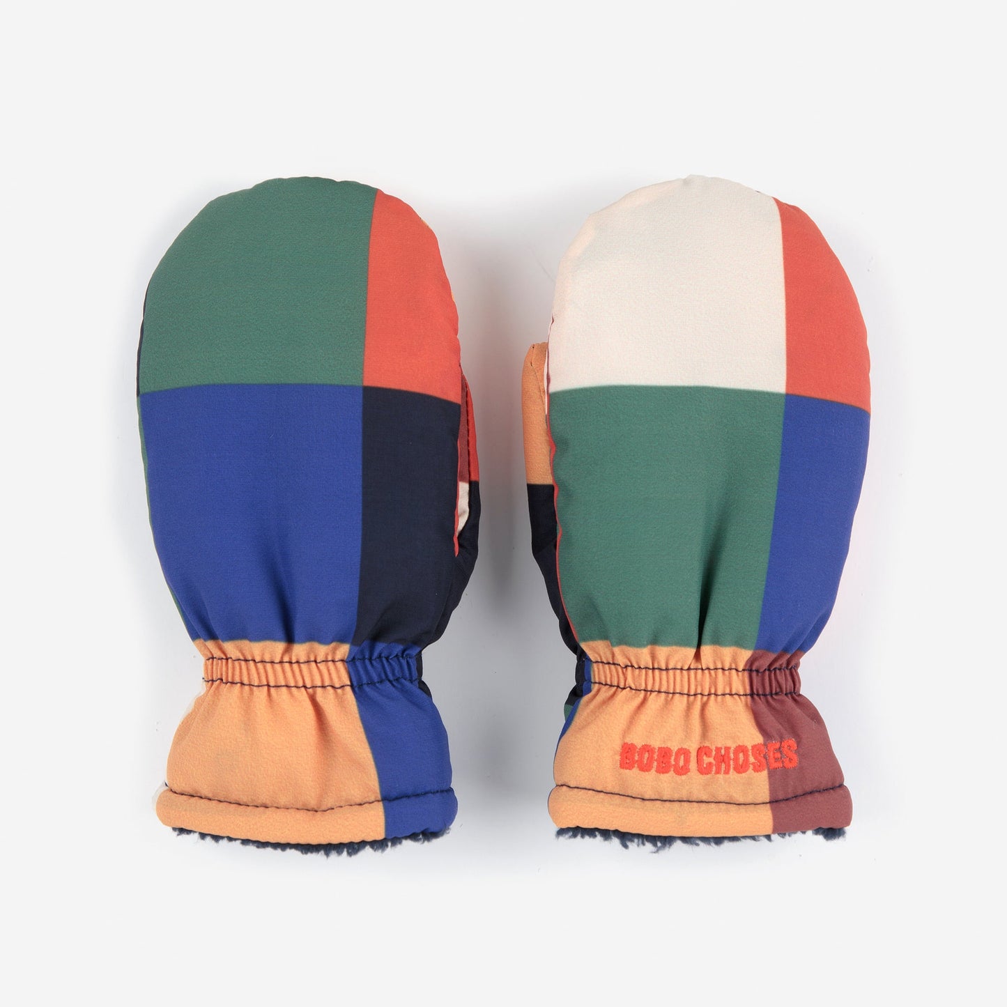 Bobo Choses Multicolour Tiles Mittens
