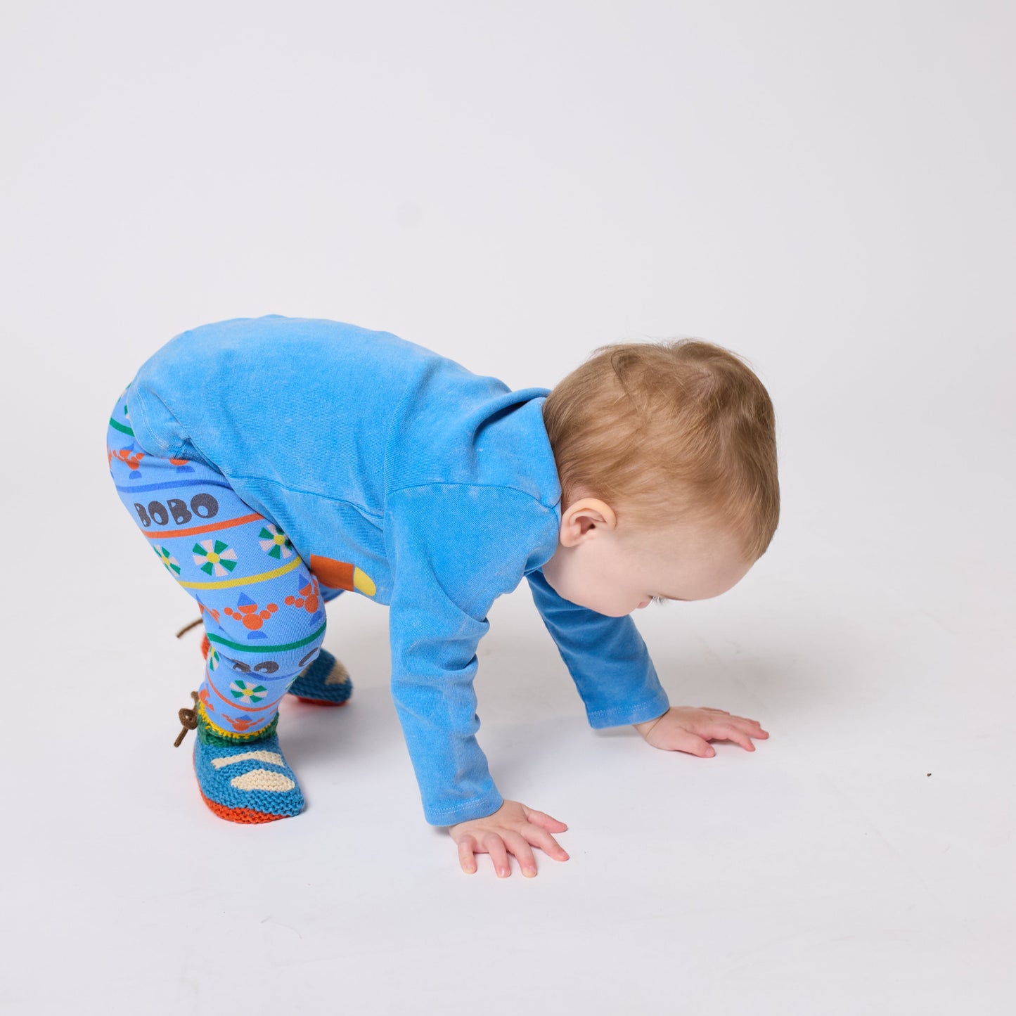 Bobo Choses FUN Collection Multicolour Knitted Booties