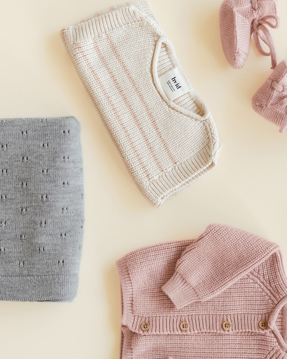 Grey Melange Bibi Blanket