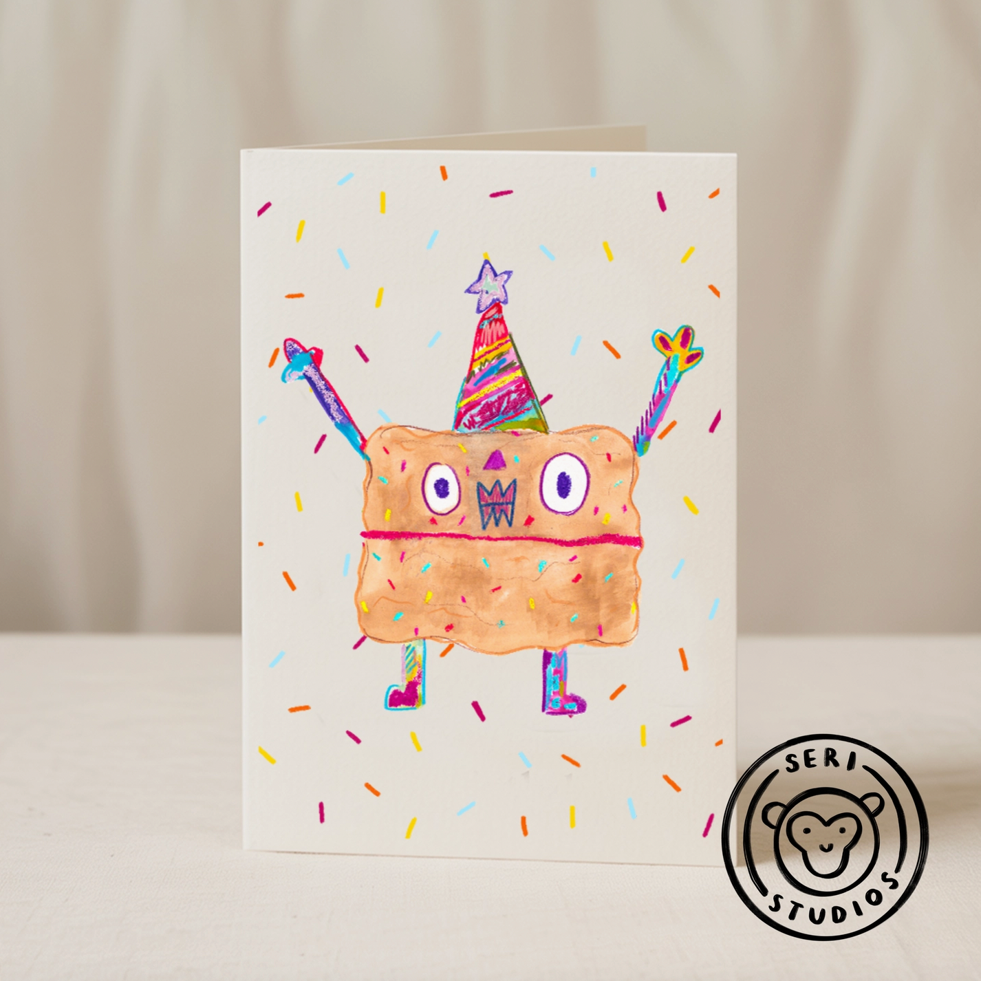 Birthday Cake Collab X SS Greeting Card