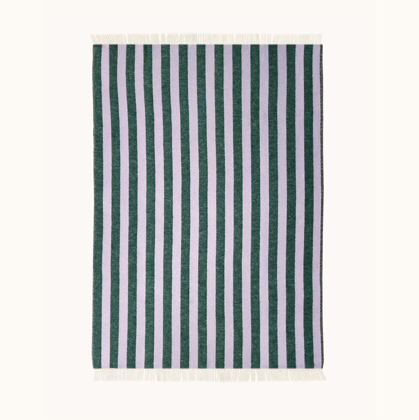 Lilac Green Candy Wrap Blanket