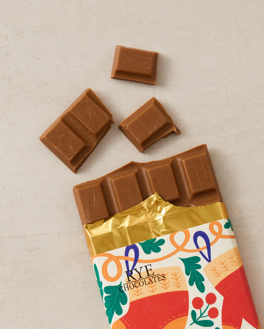 Cinnamon Toast Amber White Chocolate Bar - 30% Cocoa