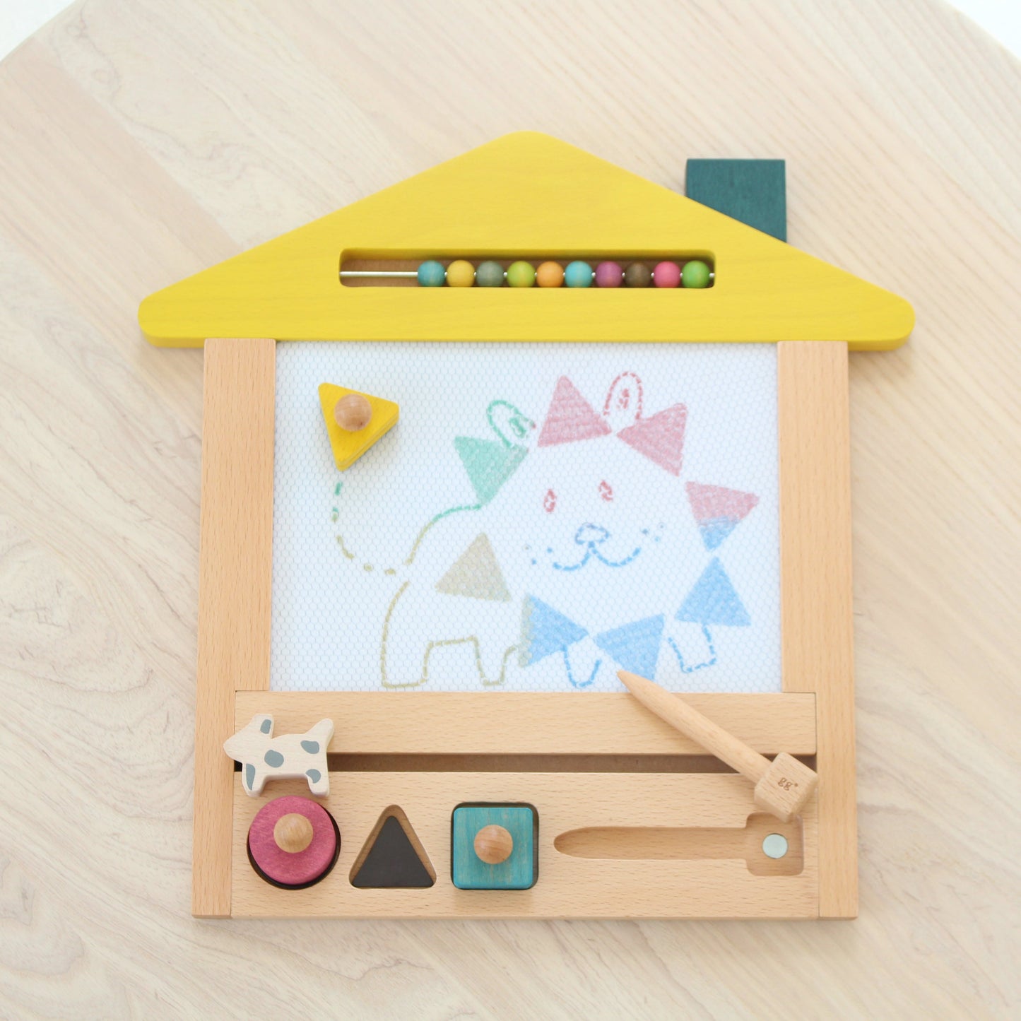 kiko+ & gg* Oekaki House Magnetic Drawing Board Dog