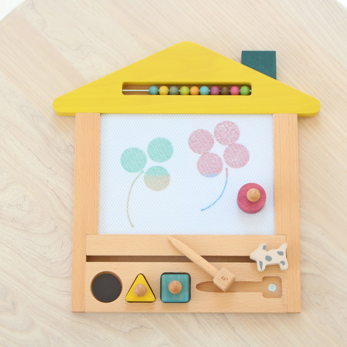 kiko+ & gg* Oekaki House Magnetic Drawing Board Dog