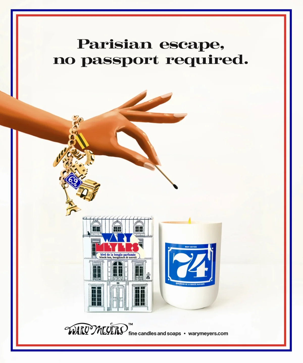 Boulevard De Bougie Black Tea & Bergamot Candle