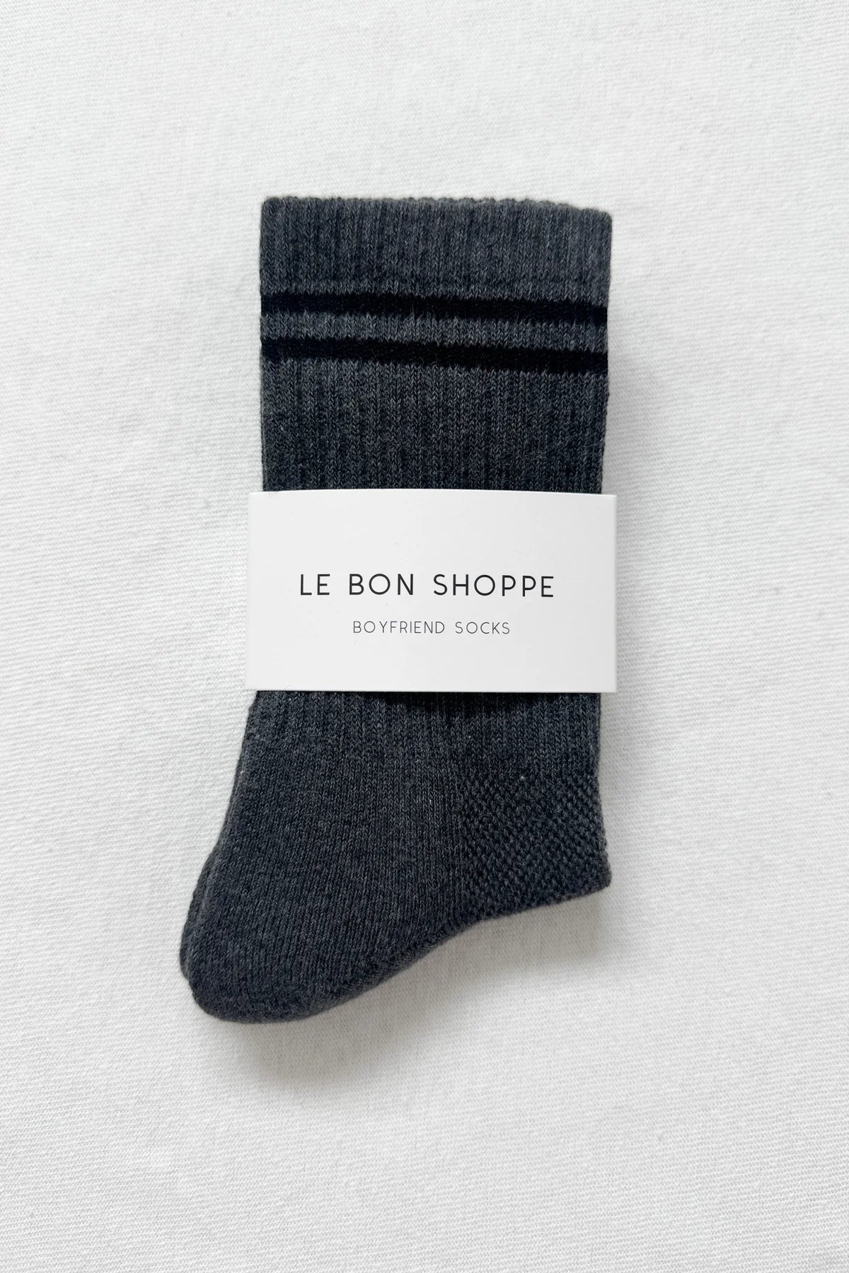 Le Bon Shoppe Charcoal Boyfriend Socks